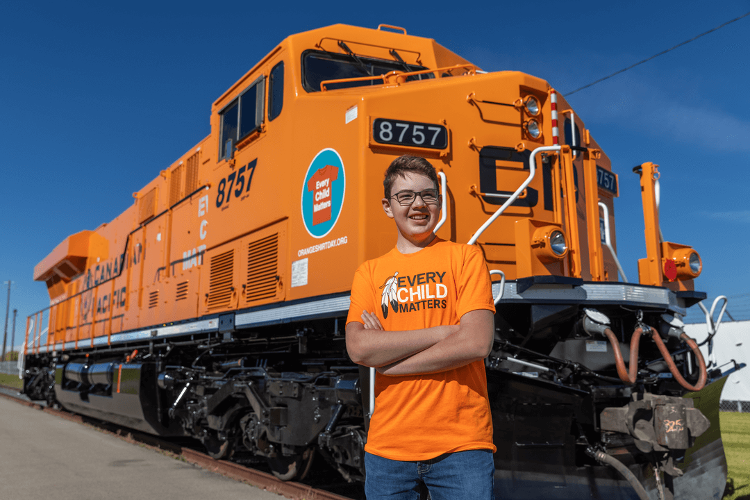 CPKC Every Child Matters Locomotive