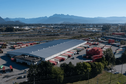A CPKC transload facility.