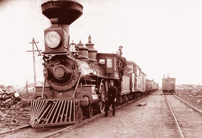 Early CPR photo of building of railway in Western Canada @1910s Early CPR photo of building of railway in Western Canada @1910s