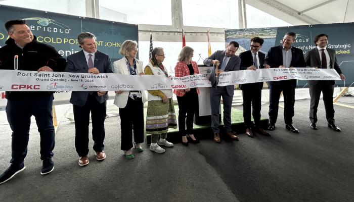 Americold Opens First-of-its-Kind Import-Export Hub in Port Saint John with CPKC