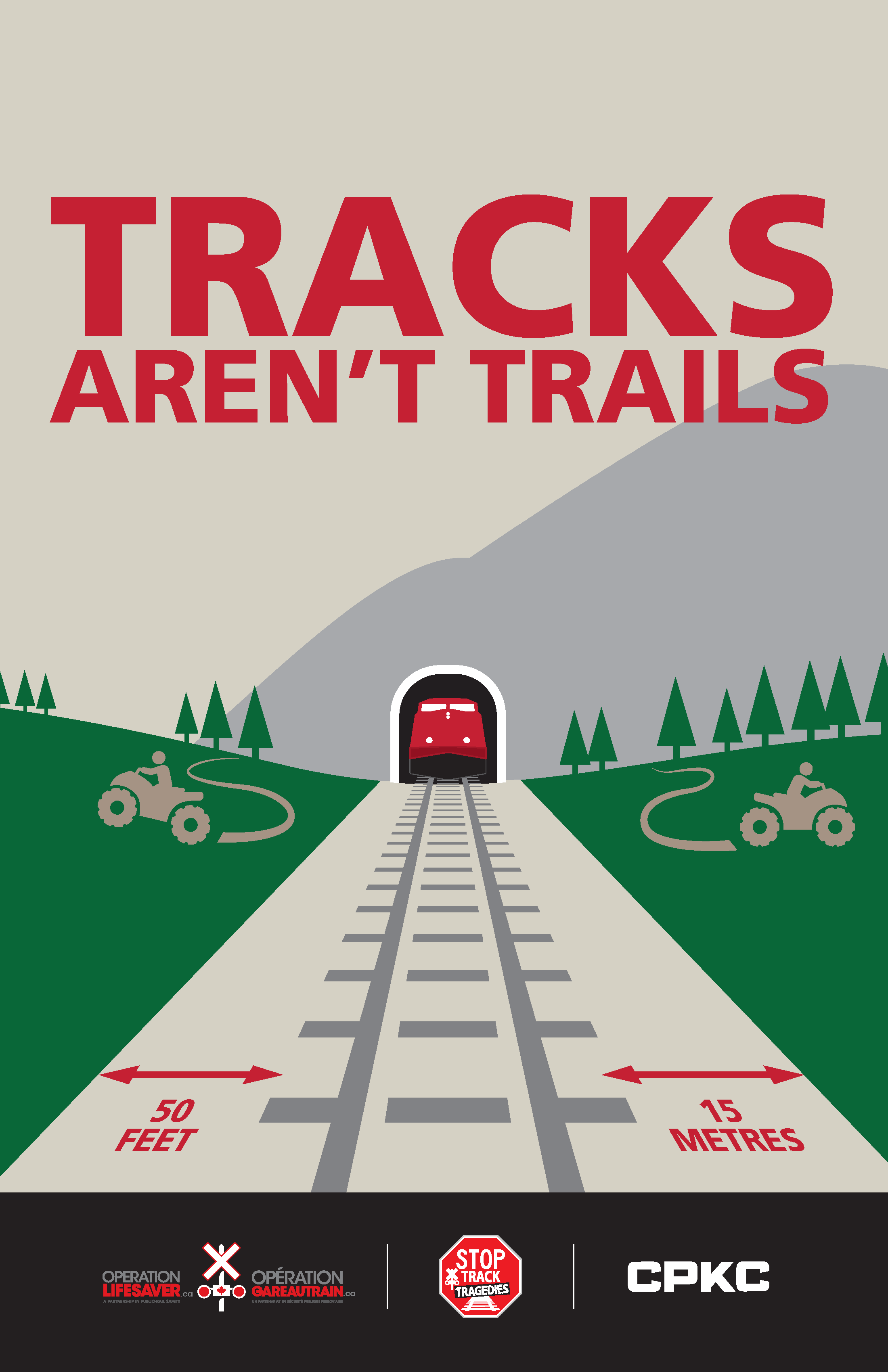 Tracks aren't Trails